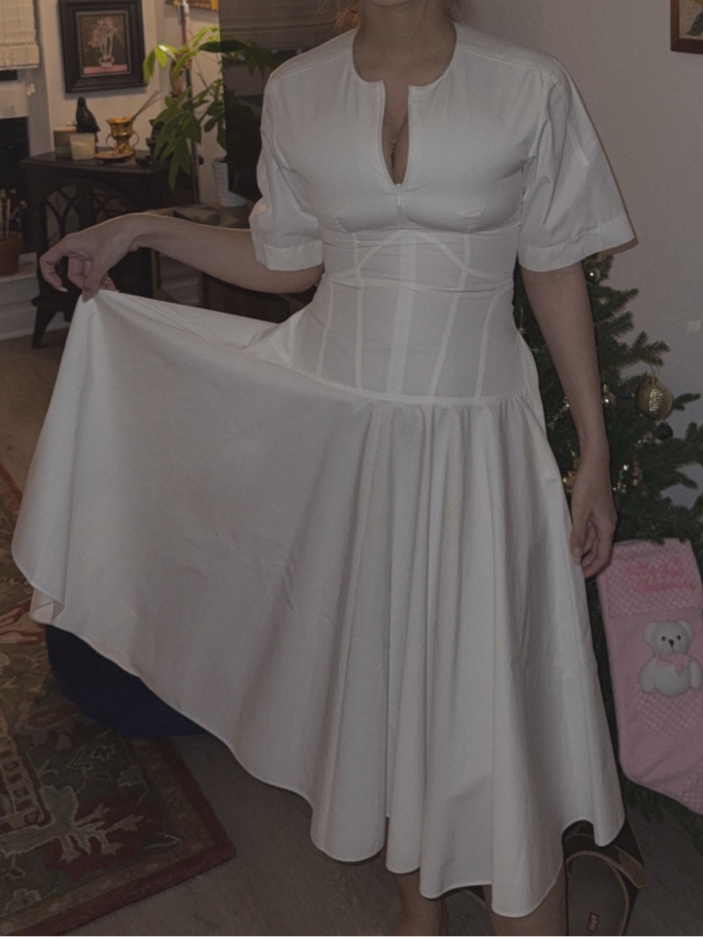 Alexander McQueen White Dress - Picture 3 of 11